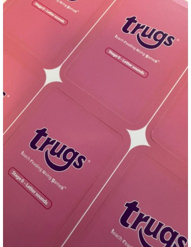 Engelska Trugs - letter sounds / stage 0